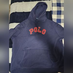 Big And Tall Navy Polo Ralph Lauren Hoodie 4xb 4xl